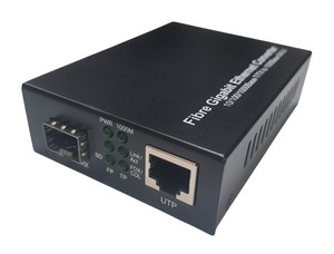 10/100/1000M Ethernet to SFP Media Converter  with LFP