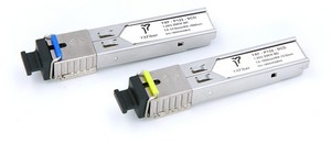 WDM SFP Gigabit Module WDM 1310/1550nm  SC – 20km (CISCO, HP, MikroTik compatible) with DDM— pair